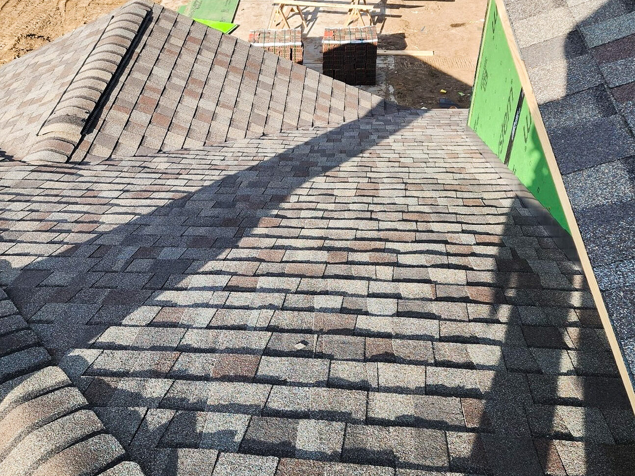 New construction roof in O'Fallon IL
