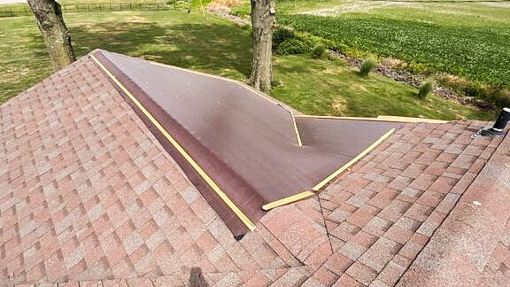 Storm Damaged Roof Granite City IL