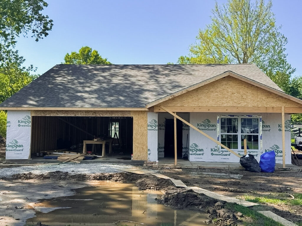 New Construction Roof in Maryville, IL