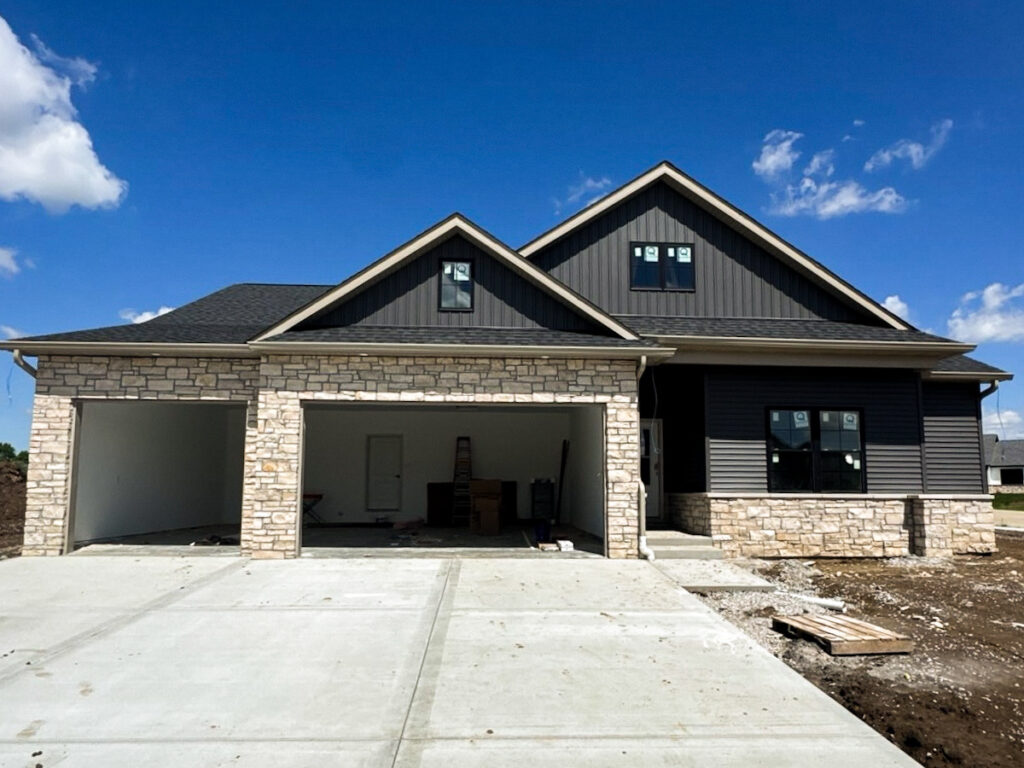 Completed Siding Installation in Troy, IL