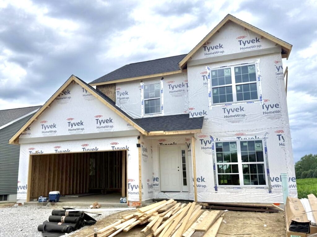 New Construction Roof Installation in Belleville IL